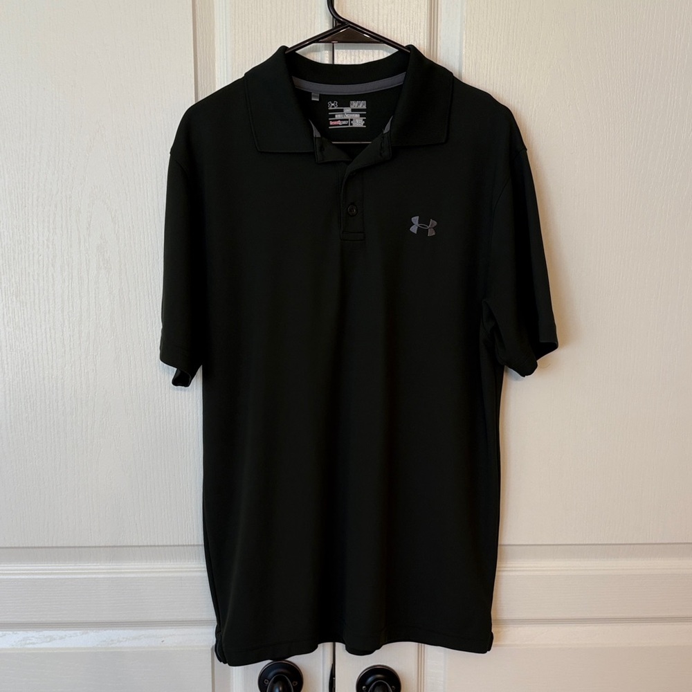 Under Armour Men's Polo Shirt in Dark Olive